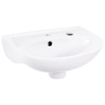 Cobra Welcome Wall Hung Small Basin White