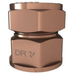 Cobra Compression Coupler Straight 3XS CXFI 35mm Rough Brass