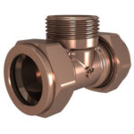 Cobra Compression Tee CXCXMI 22mm Rough Brass