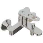 Cobra Den Bath Mixer Exposed Wall Type Chrome