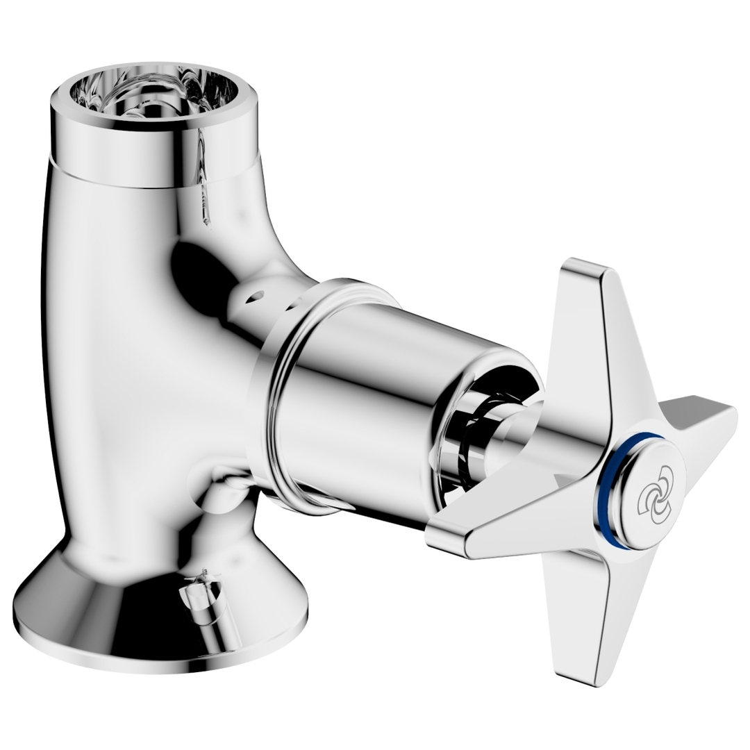 40821112313_62_HPiEGE8.jpg Cobra Star Light Pattern Prep Bowl Tap Pillar Type Excluding Spout Chrome - Image 1