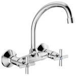 Cobra Ledimo Light Pattern Sink Mixer Wall Type Chrome