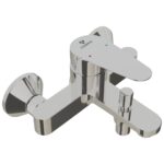 Cobra Pause Bath Mixer Exposed Wall Type Chrome