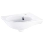 Cobra Shelter Wall Hung Corner Basin 1 Taphole White