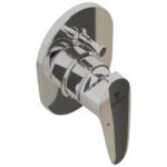 Cobra Recess Bath/Shower Concealed Diverter Mixer Chrome