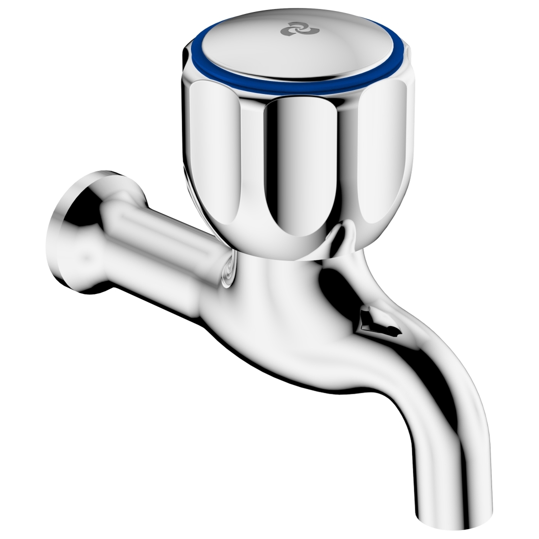 40821112313_62_kscmhzN.jpg Cobra Metsi Light Pattern Bibtap 15mm Chrome - Image 1
