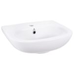 Cobra Shelter Wall Hung Round Basin 1 Taphole White