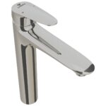 Cobra Recess Basin Mixer Raised Chrome