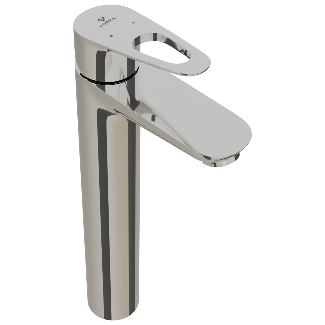 40821112313_62_xNYseb1.jpg Cobra Den Basin Mixer Raised Chrome - Image 1