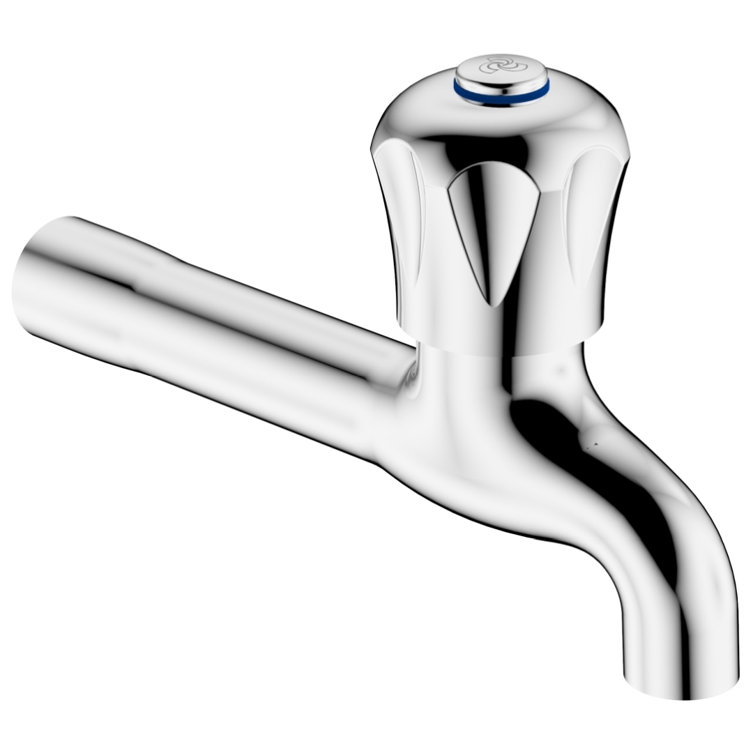 40821112313_62_xVrcBkU.jpg Cobra Stella Light Pattern Extended Bibtap 1/2 Chrome - Image 1