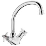 Cobra Star Light Pattern Sink Mixer Pillar Type 1/2 Chrome