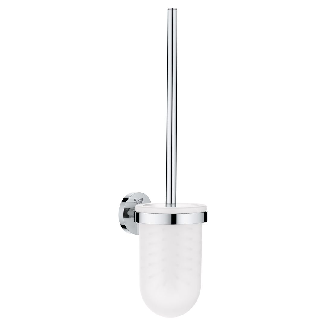 42016111835_20_cUe1RO7.jpg Grohe Essentials Toilet brush set chrome - Image 1