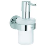 Grohe Essentials Soap dispenser with holder chrome