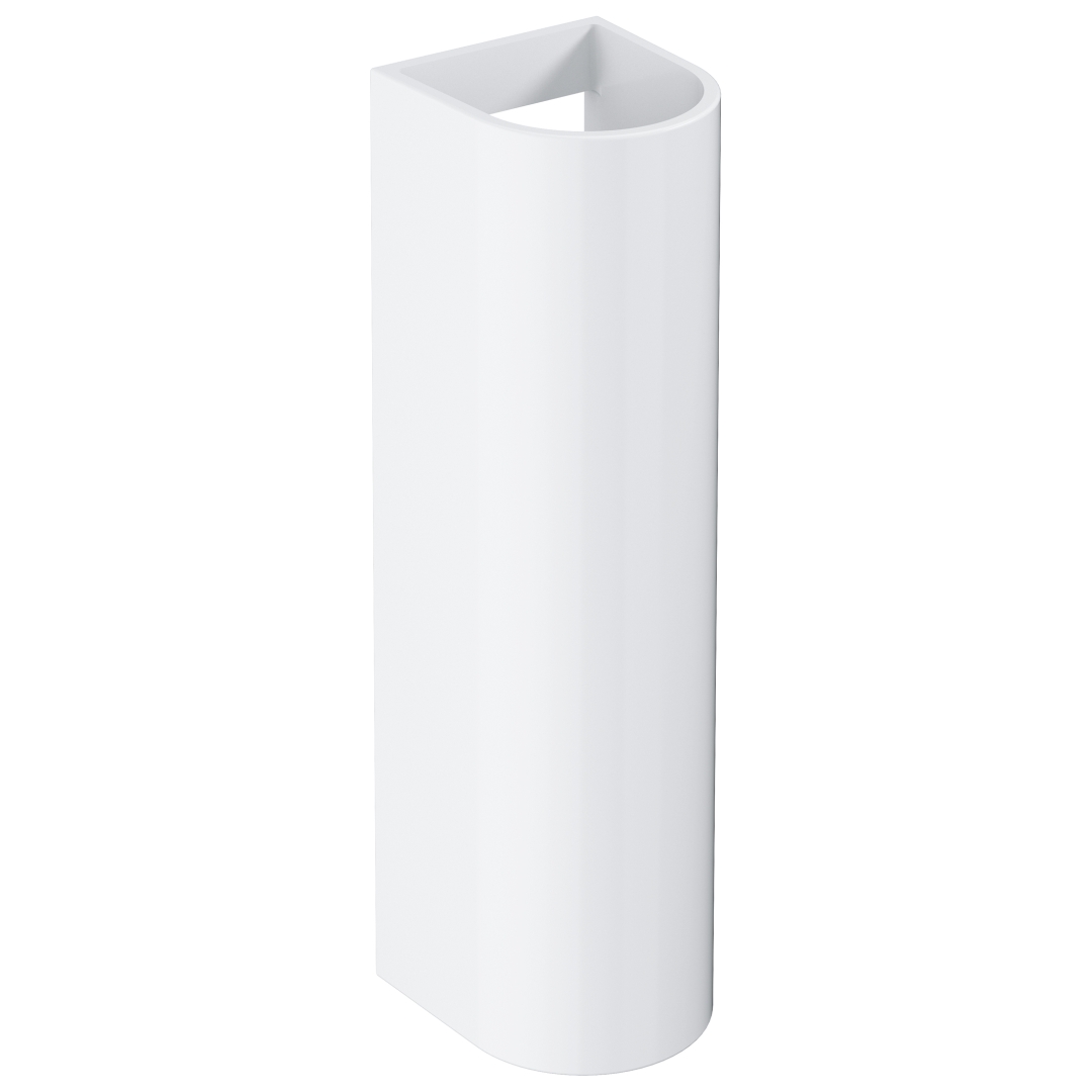 42220093503_53_BD4Sl9h.jpg Grohe Euro Ceramic Full pedestal for wash basin alpine white - Image 1