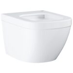 Grohe Euro Ceramic Wall hung compact WC alpine white