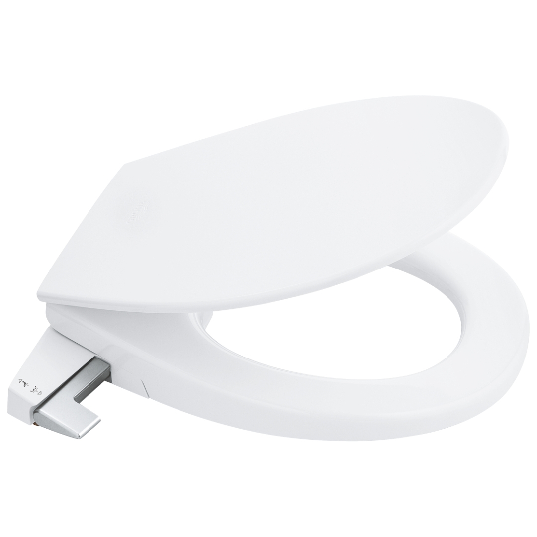 42220093503_53_VBbocYB.jpg Grohe Bau Ceramic Manual bidet seat alpine white - Image 1