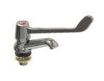 Cobra Medical Heavy Pattern Pillar Tap Red Male Chrome