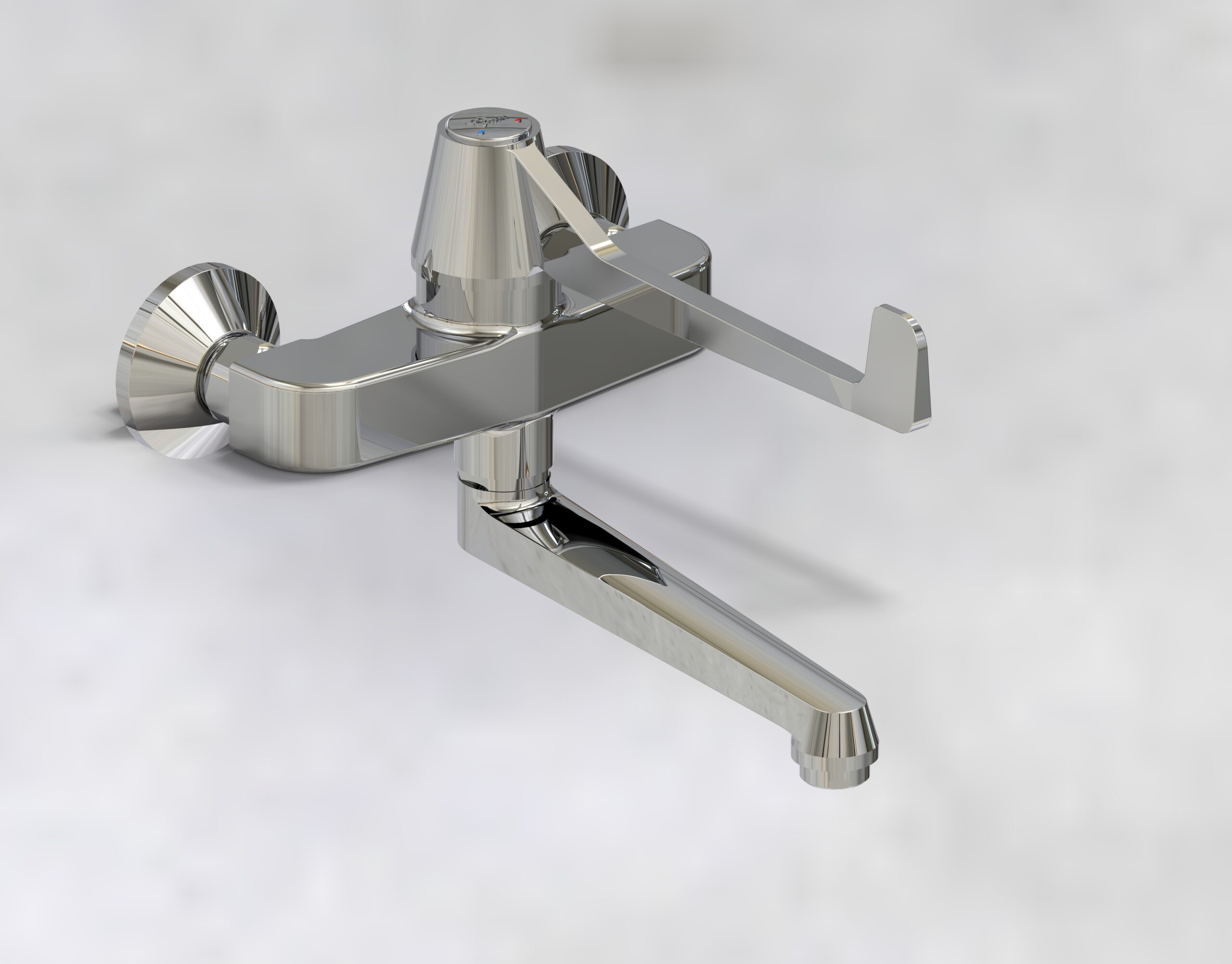 507_1033740000.jpg Cobra Medical Heavy Pattern Mixer Wall Type Progressive Control Chrome - Image 1