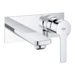 Grohe Lineare Two-Hole Basin Mixer M-Size Chrome