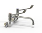 Cobra Medical Heavy Pattern Mixer Wall Type Fixed Spout 15 Chrome
