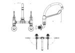 Cobra Medical Heavy Pattern Mixer Wall Type Swivel Swan Spout 15 Chrome - Image 2
