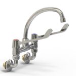 Cobra Medical Heavy Pattern Mixer Wall Type Swivel Swan Spout 15 Chrome