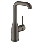 Grohe Essence Single-lever basin mixer 1/2"L-Size brushed hard graphite