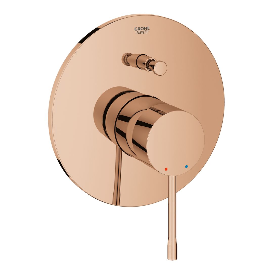 51718141252_33_2rVHF0i.jpg Grohe Essence Single-lever bath/shower mixer trim warm sunset - Image 1