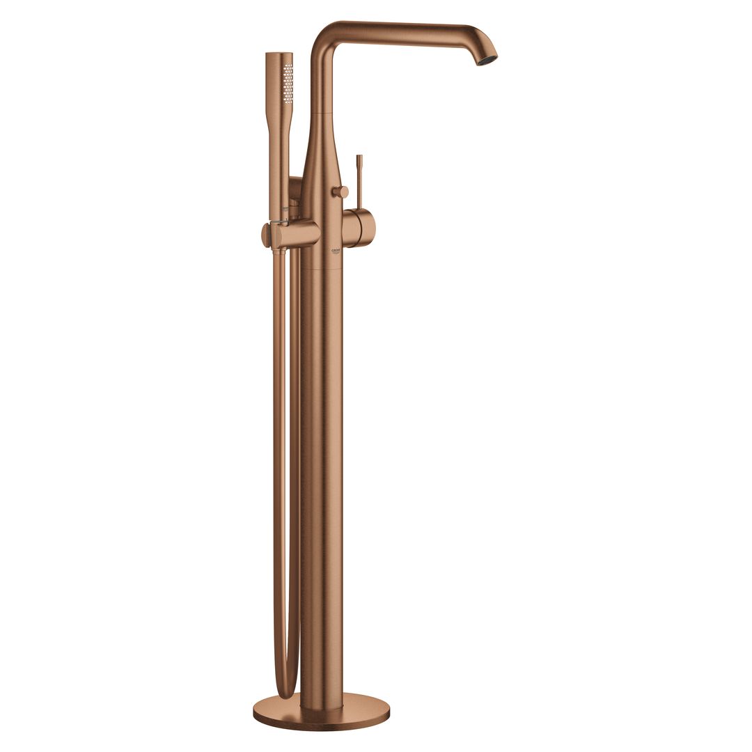 51718141252_33_5Mveqb9.jpg Grohe Essence Single-lever bath mixer 1/2", floor mounted brushed warm sunset - Image 1