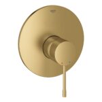 Grohe Essence Single-lever shower mixer trim brushed cool sunrise