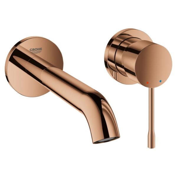 Grohe Essence Two-Hole Basin Mixer M-Size Warm Sunset