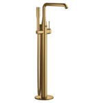 Grohe Essence Single-lever bath mixer 1/2", floor mounted brushed cool sunrise