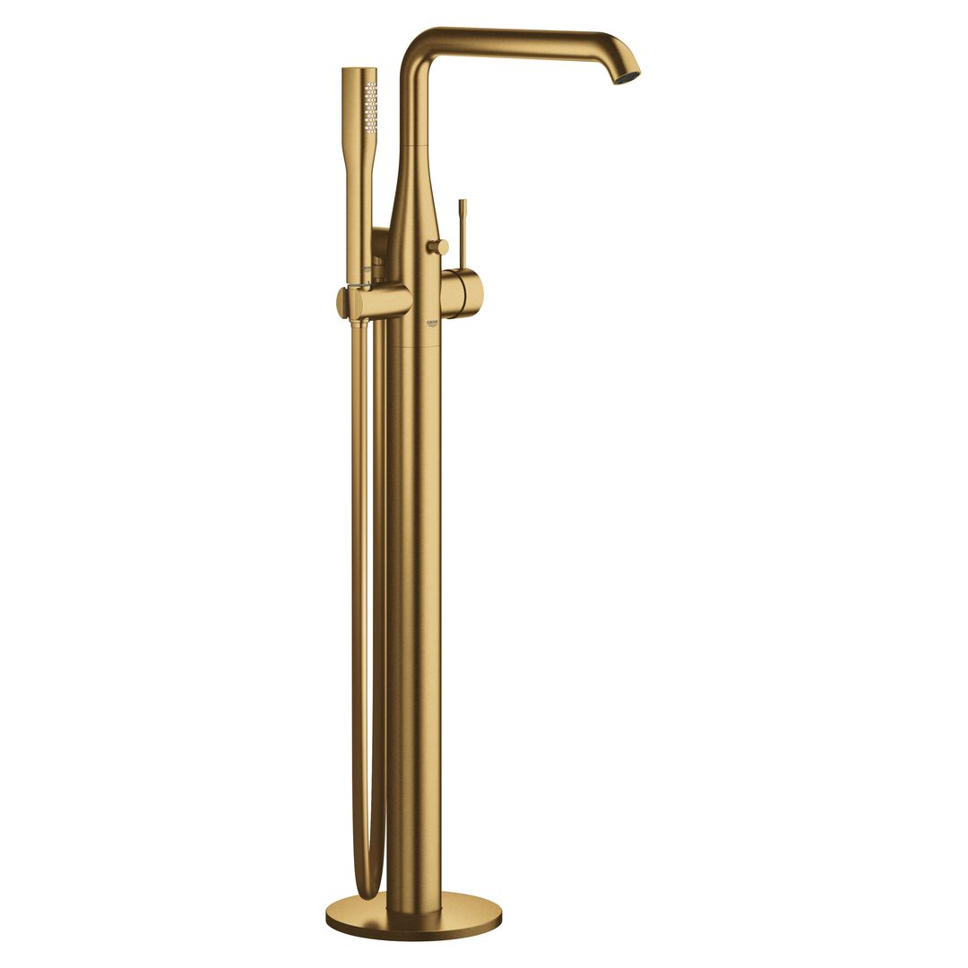 51718141252_33_b5Dl65q.jpg Grohe Essence Single-lever bath mixer 1/2", floor mounted brushed cool sunrise - Image 1