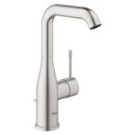 Grohe Essence Single-lever basin mixer 1/2"L-Size supersteel