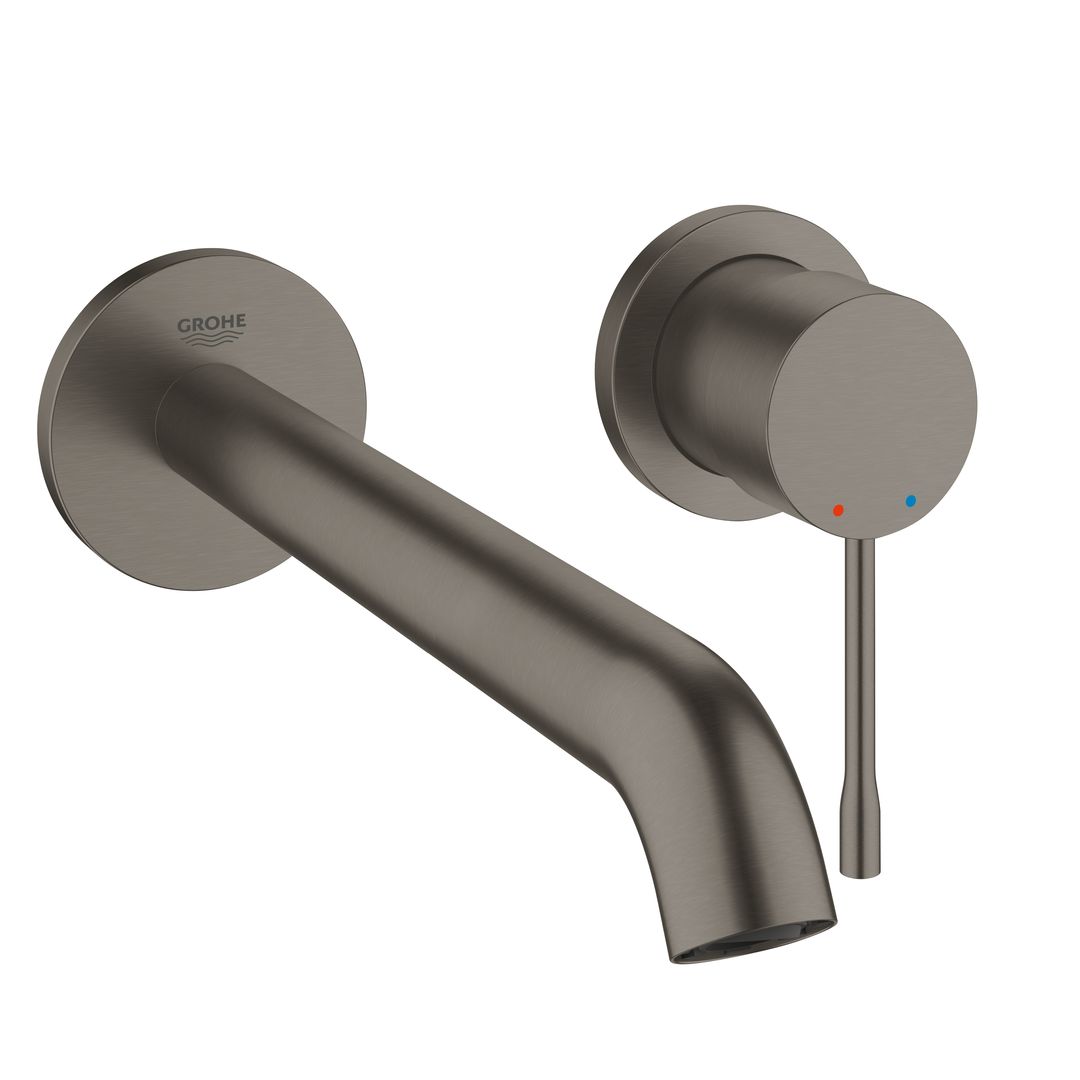 51718141252_33_kwKsqCL.jpg Grohe Essence Two-Hole Basin Mixer L-Size Brushed Hard Graphite - Image 1