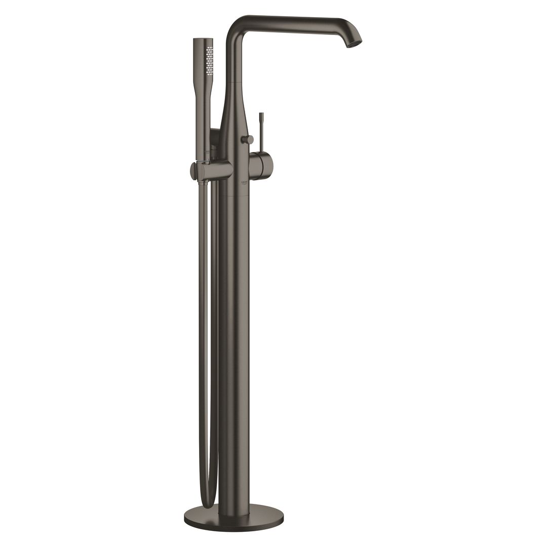 51718141252_33_njpXucy.jpg Grohe Essence Single-lever bath mixer 1/2", floor mounted brushed hard graphite - Image 1