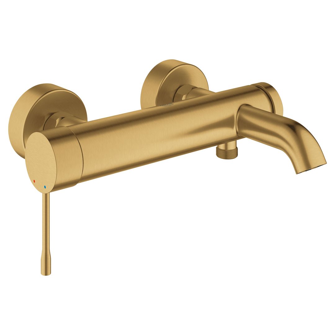 51718141252_33_vbV0kMS.jpg Grohe Essence Single-lever bath/shower mixer 1/2" brushed cool sunrise - Image 1