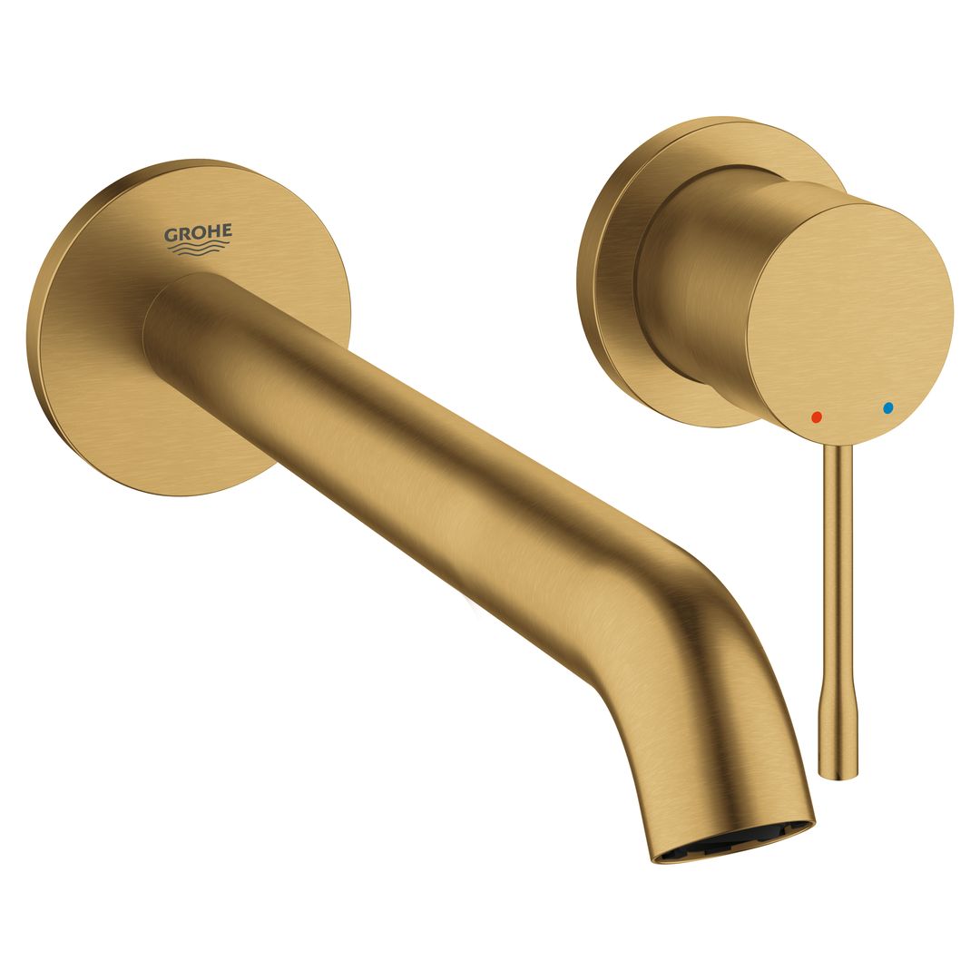 51718141252_33_zuLcyEC.jpg Grohe Essence Two-Hole Basin Mixer L-Size Brushed Cool Sunrise - Image 1