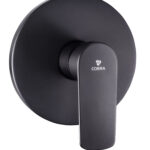 Cobra Seine Bath/Shower Concealed Mixer 3 Ports 1/2 FI Matte Black