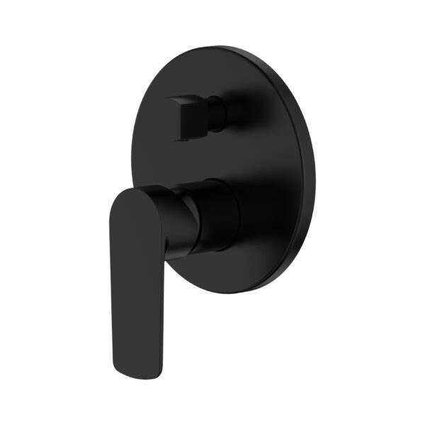 Cobra Seine Bath/Shower Concealed Diverter Mixer 4 Ports 1/2 FI Matte Black