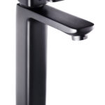 Cobra Arrive Basin Mixer High Flow Rate Restricted to 5.7l/min Matte Black