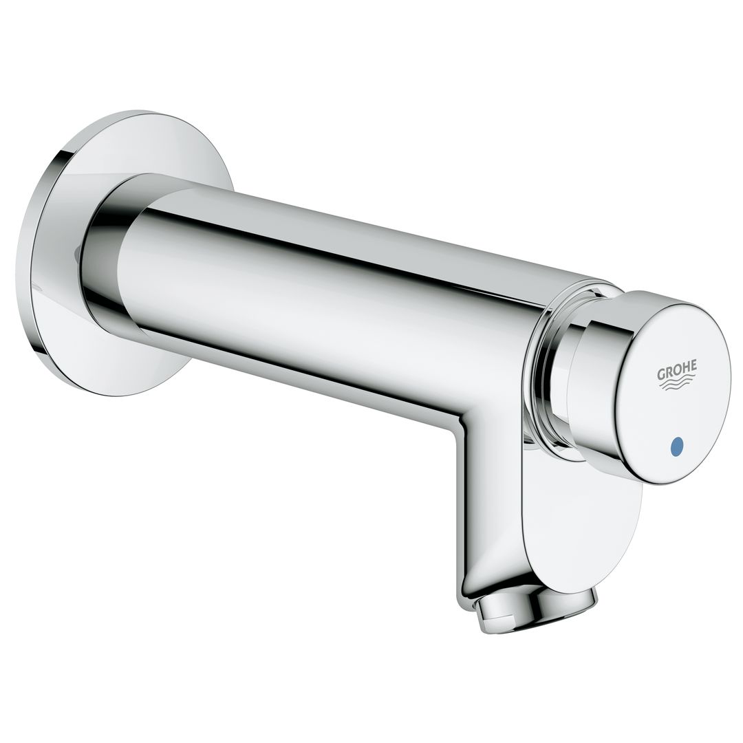 60415100355_12_aZ5evFa.jpg Grohe Euroeco Cosmopolitan T Self-closing Wall Mounted tap 1/2" chrome - Image 1