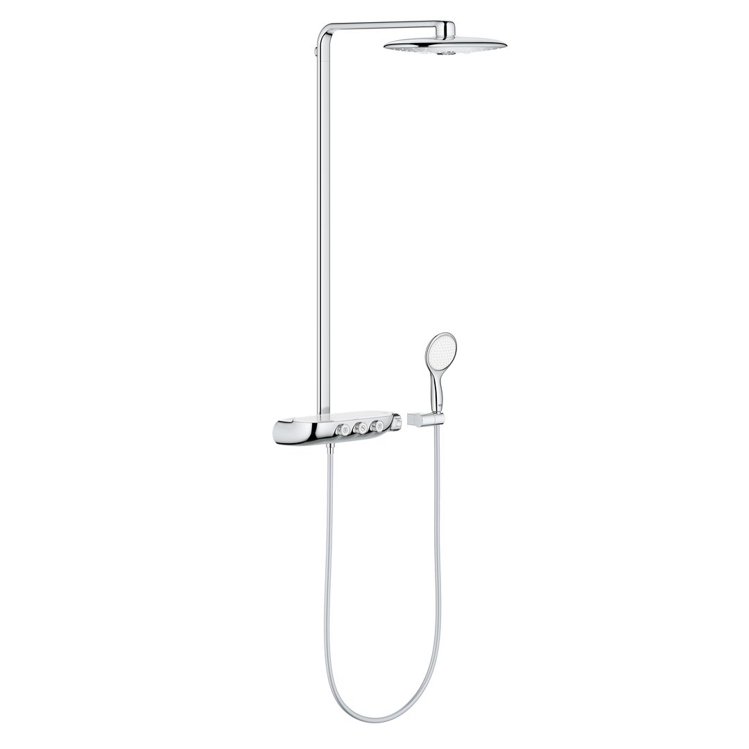 62016131843_22_0pngQN5.jpg Grohe Rainshower System SmartControl Duo 360 Shower system with thermostat for wall mounting chrome - Image 1