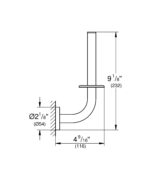 LAUNCHING MARCH 2026 Grohe Essentials Spare Toilet Paper Holder Brushed Cool Sunrise - Image 2