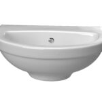 Vaal Daisy Wall Hung 3 Taphole Basin White