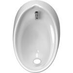 Vaal Flatback Urinal Top Entry White