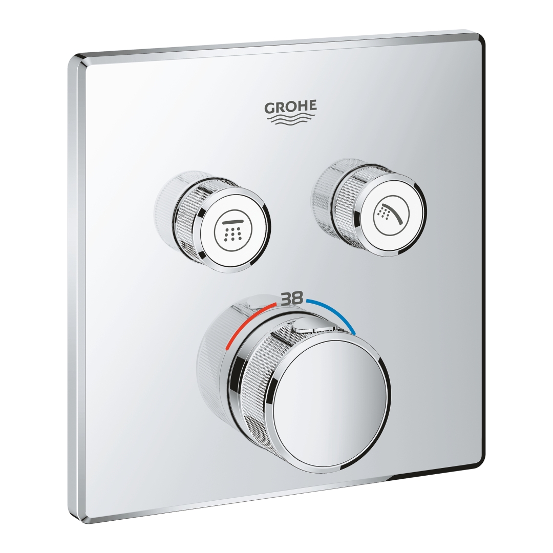 80519105250_46_JfHEfps.jpg Grohe Grohtherm SmartControl Thermostat for concealed installation with 2 valves chrome - Image 1