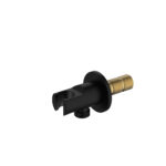 Cobra Wall Outlet & Bracket Matte Black
