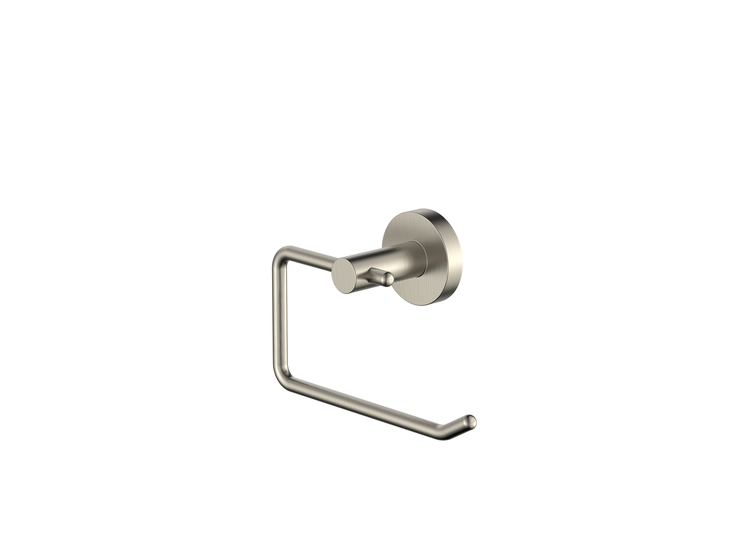 AC-TPH-BN.jpg Cobra Seine Toilet Paper Holder Open Brushed Nickel - Image 1