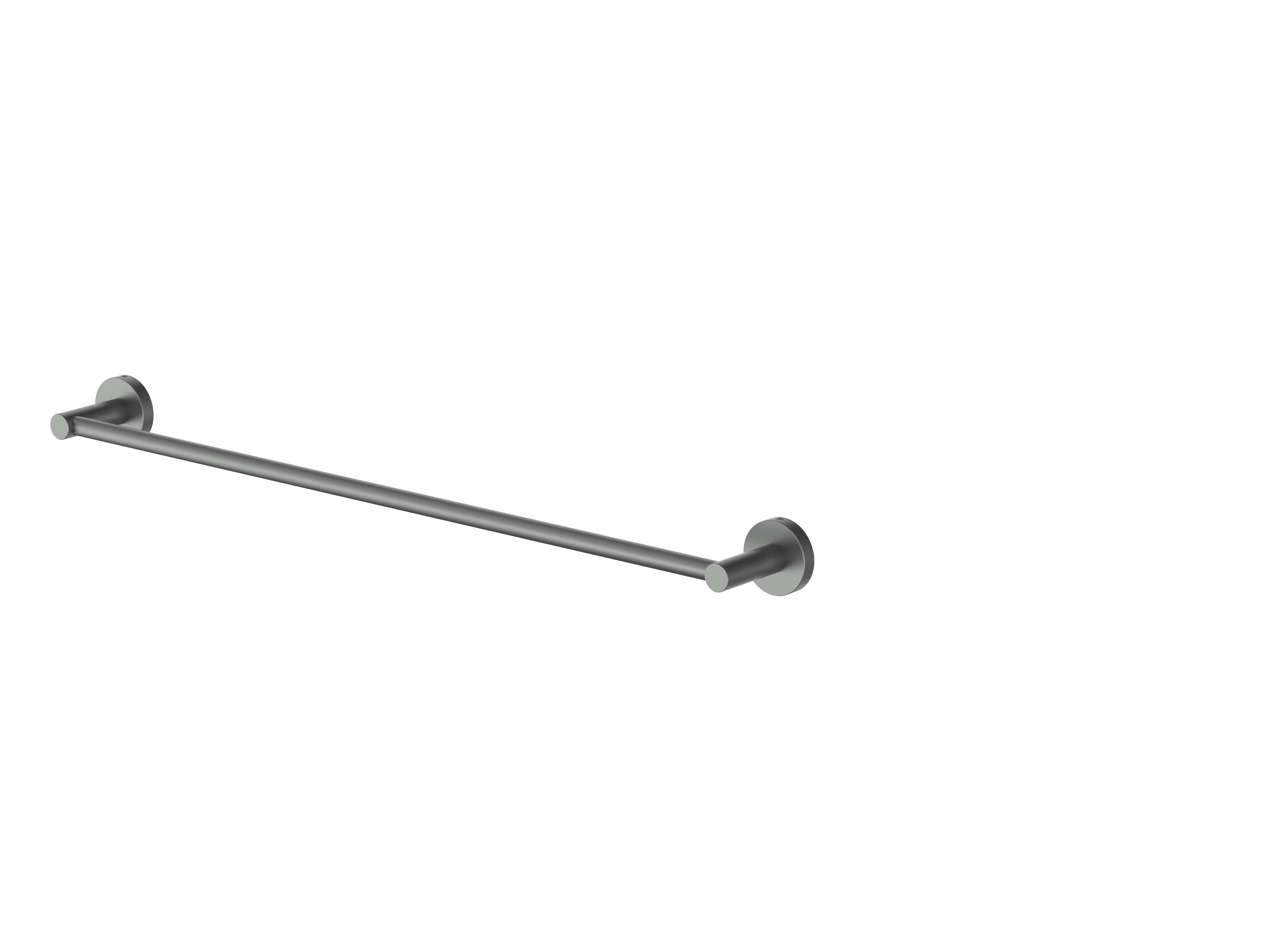 AC-TR-BGG.jpg Cobra Seine Single Towel Rail Brushed Gun Grey - Image 1